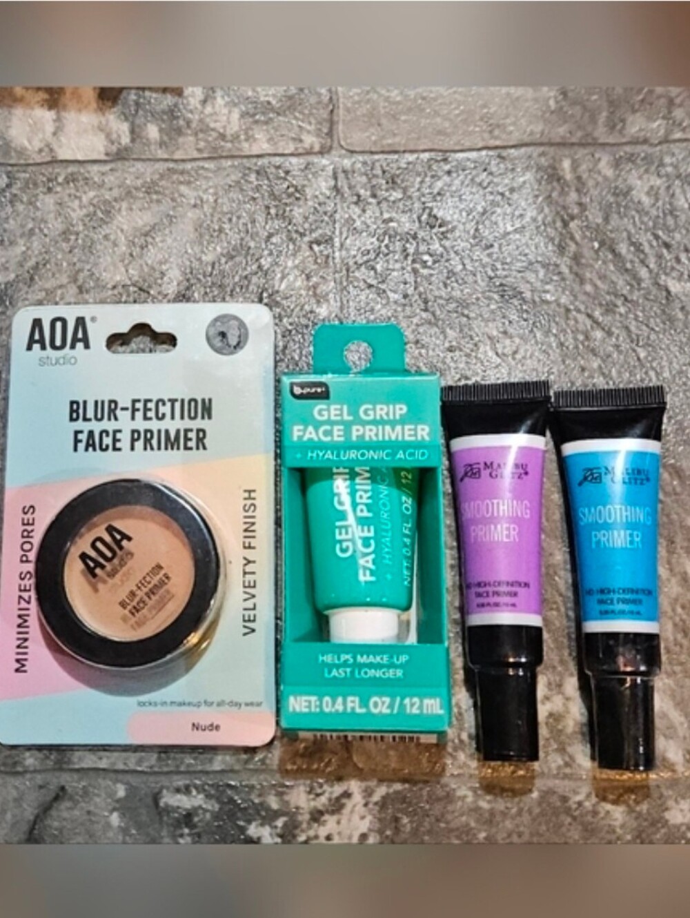Primer Bundle- Gripping Primer, Blurring Primer, Color Correcting & More BNIB